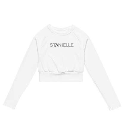 STANIELLE Performance Long-Sleeve Cropped Top