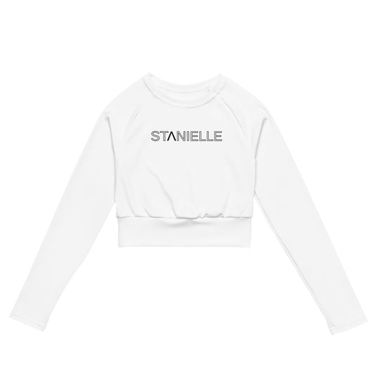 STANIELLE Performance Long-Sleeve Cropped Top