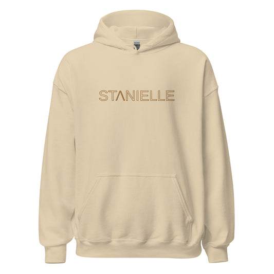 STANIELLE Monochrome Embroidered Hoodie